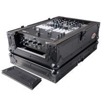 Prox PRXSRANE72BL Flight Case for Rane Seventy-Two 72 and Rane Seventy   DJ Mixer | Black on Black