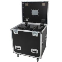 Prox PRXSUTL243036WMK2 TruckPax Utility ATA Flight Case Truck Storage Road Case with Dividers Tray and 4" in casters â€“ 24"x30"x36" Ext