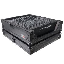 Prox PRXSDJMV10A9BL ATA Style Flight Road Case for Pioneer DJM-A9 DJM V10 DJ Mixer Black Finish