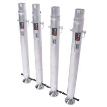 Prox PRXSQ2848 Set of Four StageQ Platform Telescoping Legs 28 to 48 inch Height Adjustable Legs Only