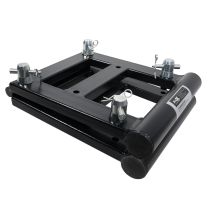 Prox PRXTBH180BLK 180Ëš degree Angle Adjustable Hinged Plate For F34 Conical Truss Junction Box Black Finish