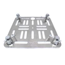 Prox PRXTBP12AH 12" Aluminum 8mm Slotted Holes Truss Top Plate for F34 F32 F31 Conical Square Truss with Twist Locks and Connectors