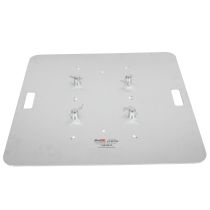 Prox PRXTBP30AMK2 30" Aluminum 6mm Truss Base Plate for F34 F32 F31 Conical Square Truss with Connectors