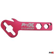 Prox PRXTCLWRENCH XT-CLWRENCH Multi-Function Monkey Wrench in Red