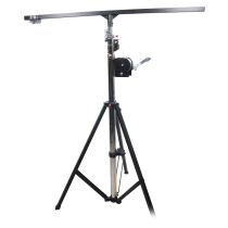 Prox PRXTCRANK14FT220 14 Ft Heavy-duty Lighting Crank Stand for Lifting Truss Line Array Speakers 220 lbs Capacity