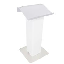 Prox PRXTLECTERN24WH Truss Lectern 24" White Finish Aluminum Fits F34 w/ 4x Punched for D-Series Connectors