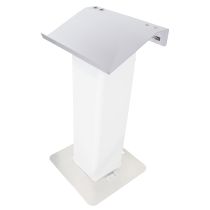Prox PRXTLECTERN24WH Truss Lectern 24" White Finish Aluminum Fits F34 w/ 4x Punched for D-Series Connectors