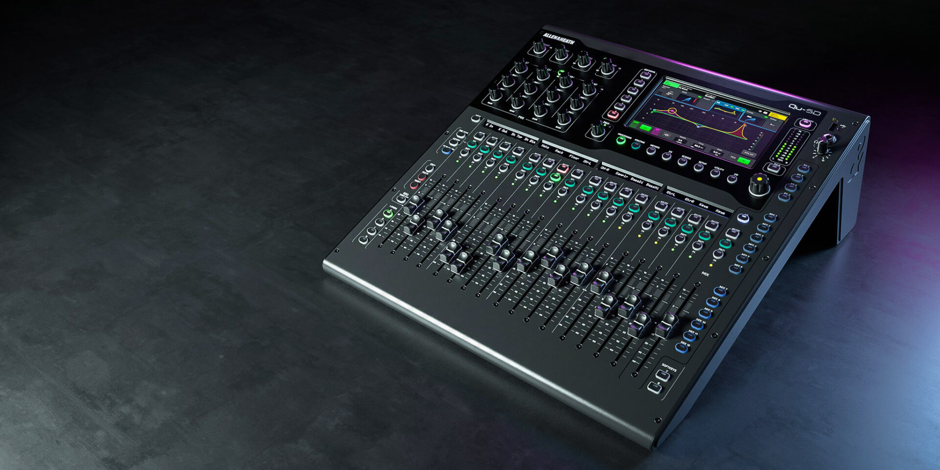 Allen & Heath Qu-5D 32 Channel Digital Mixer with 16x16 Dante