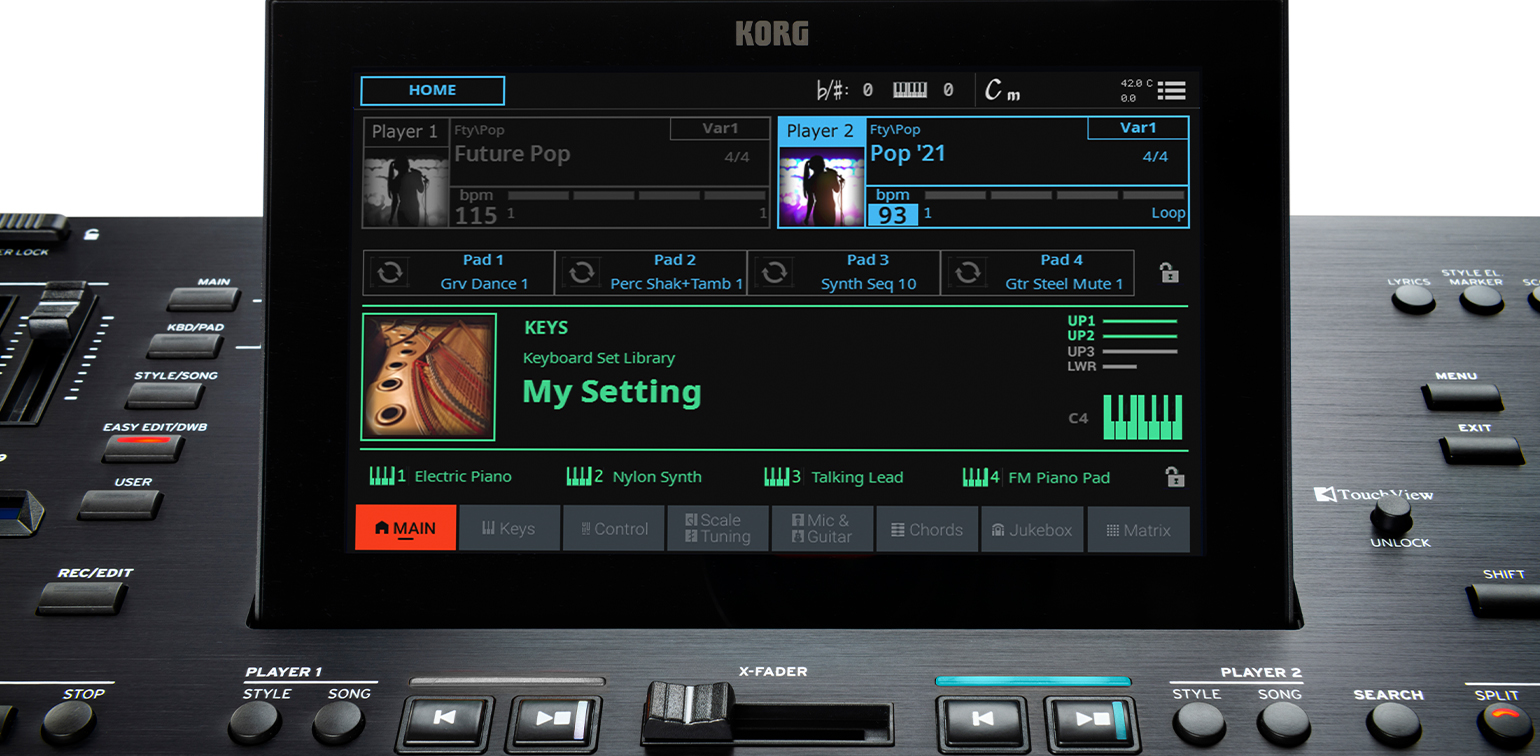 Pa5X style and song creation